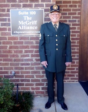 Bill Burrus at the Birmingham Veterans Day Parade